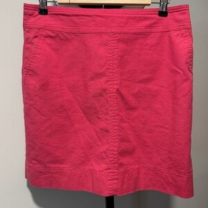 Talbots Pink Knee-Length Pencil Skirt for Work